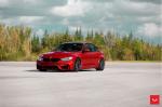 BMW M3 Sedan on Vossen Wheels (VFS4) 2017 года